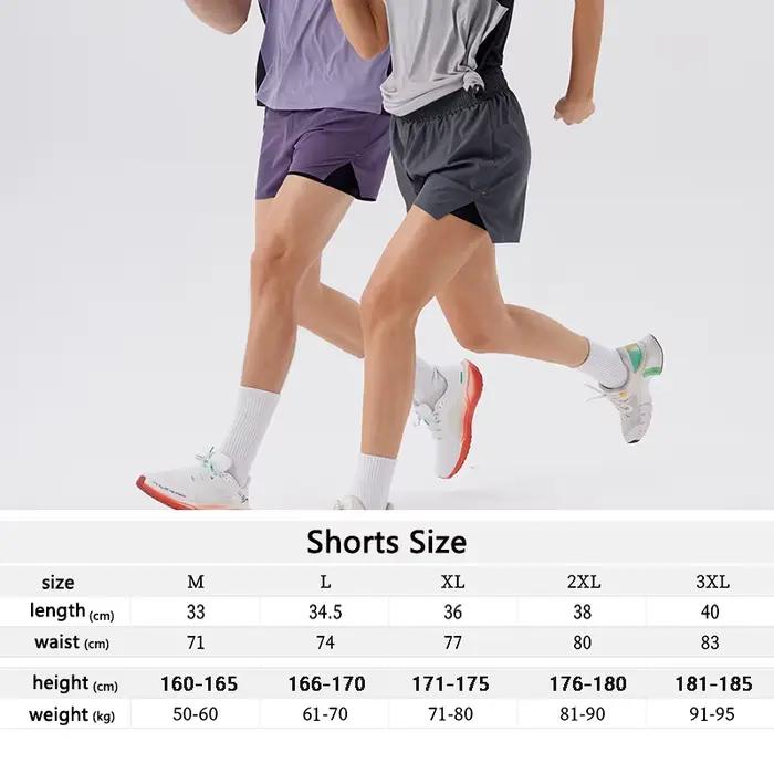 Short de course homme respirant et confortable - Vêtement compression fitness à séchage rapide