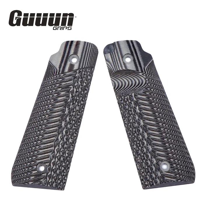 Poignées Guuun Ruger Mark IV 22/45 Lite G10 pour Ruger 22 45 Lite génération 4 NON pour Gen 3, Textu