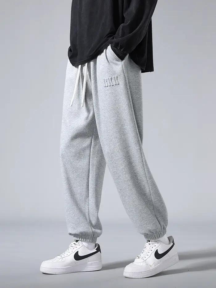 Pantalon de survêtement en coton/Polyester pour hommes, grande taille 8XL 7XL 6XL, Baggy de sport, H