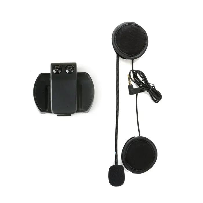 EJEAS V6 PRO Casque Interphone Clip 3.5mm Microphone Haut Parleur Casque pour Vnetphone V4 Moto Blue