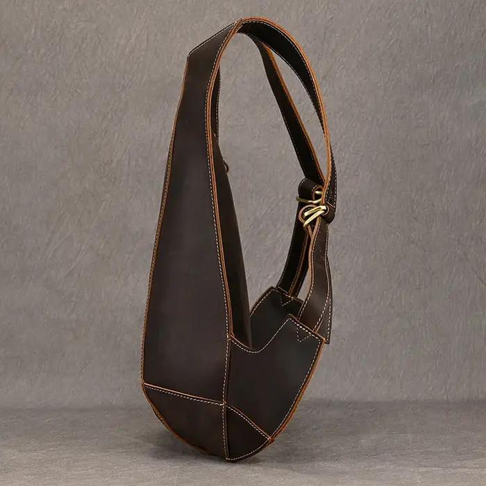 Luufan – sac à dos antivol en cuir véritable pour homme et femme, sac de jour pour téléphone Ipad, p