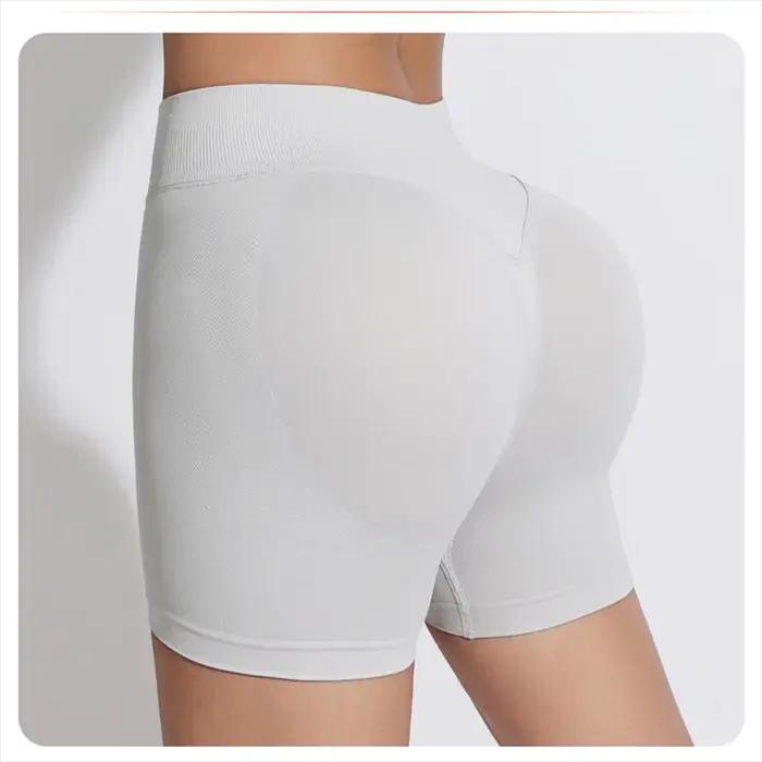 Combinaison de levage de hanche pêche, soutien-gorge de sport croisé dans le dos, antichoc, short à