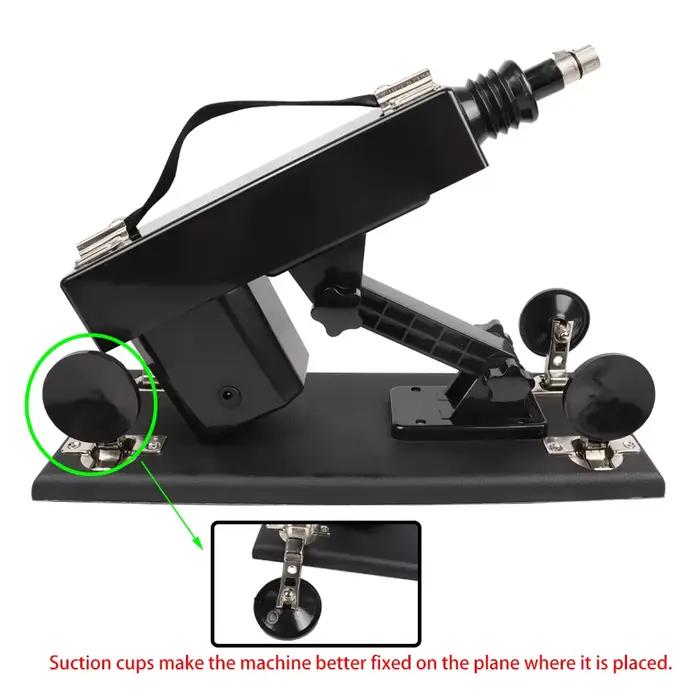 DORCH-Machine Sexuelle Complète avec Dilde, Pistolet de Pompage existent, 3XLR, Jouets Sexuels pour