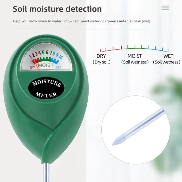 Humidimètre du sol, Test d'arrosage des plantes, moniteur d'humidité du sol, détecteur, hygromètre,