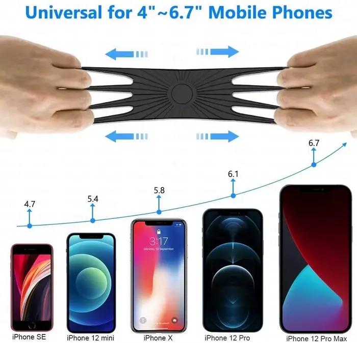 Support de téléphone de vélo support de téléphone portable de vélo support de moto celulaire pour iPhone Samsung Xiaomi Gsm Houder Fiets