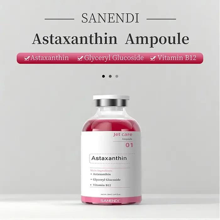 SANENDI Jet Peel Ampoule Sérum Acide Hyaluronique PDRN Essence Peptides de Cuivre Collagène Niacinam