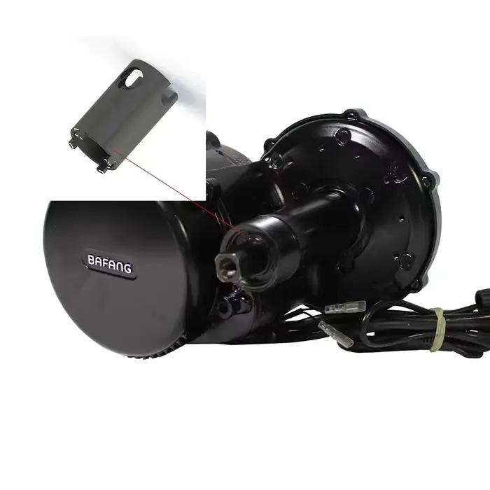 Bafang Mid Motor BBS01 BBS02 Outil Jeu de clés pour processus de tréfilage à 4 mâchoires