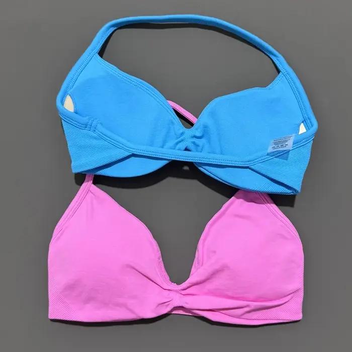 HISTELLO Soutien-gorge de sport à bretelles fines pour femme