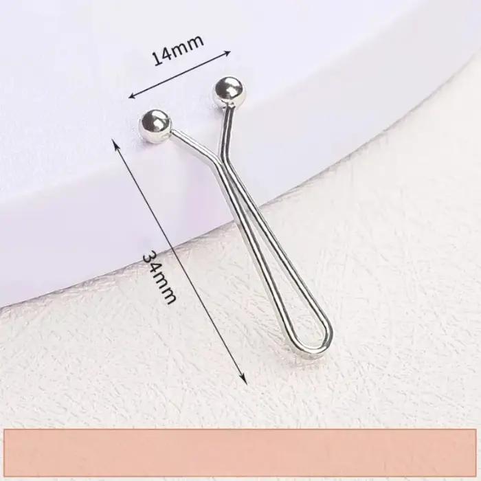 4/10 PIÈCES Accessoires de boucle détachables pour jupes en jean, Clip de manche réglable pour resse