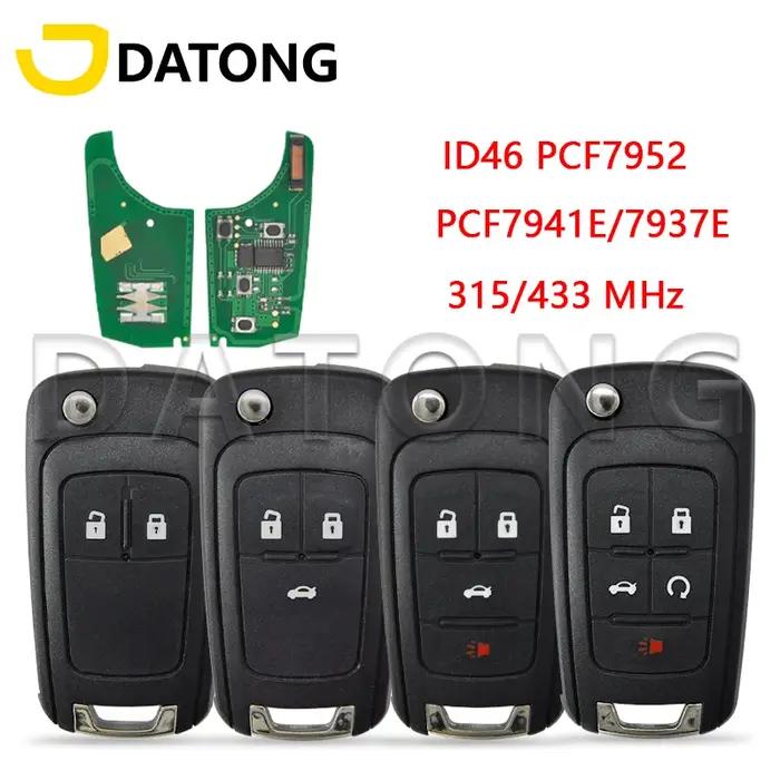 Datong World – clé télécommande de voiture, pour Chevrolet Cruze Sail Orlando Malibu Aveo Spark 315/