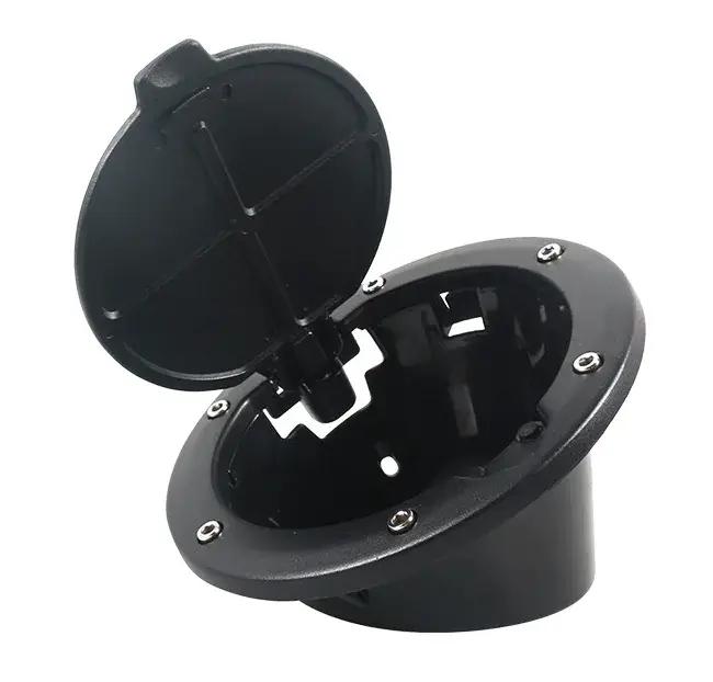 Couvercle de bouchon de carburant en alliage d'aluminium pour Jeep Wrangler JK JKU, ABS, porte de ga