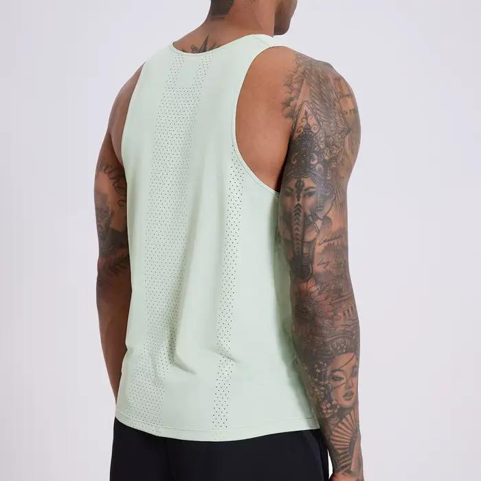Hommes femmes athlétisme débardeur course gilet vitesse sport GYM Fitness chemises gars sans manches