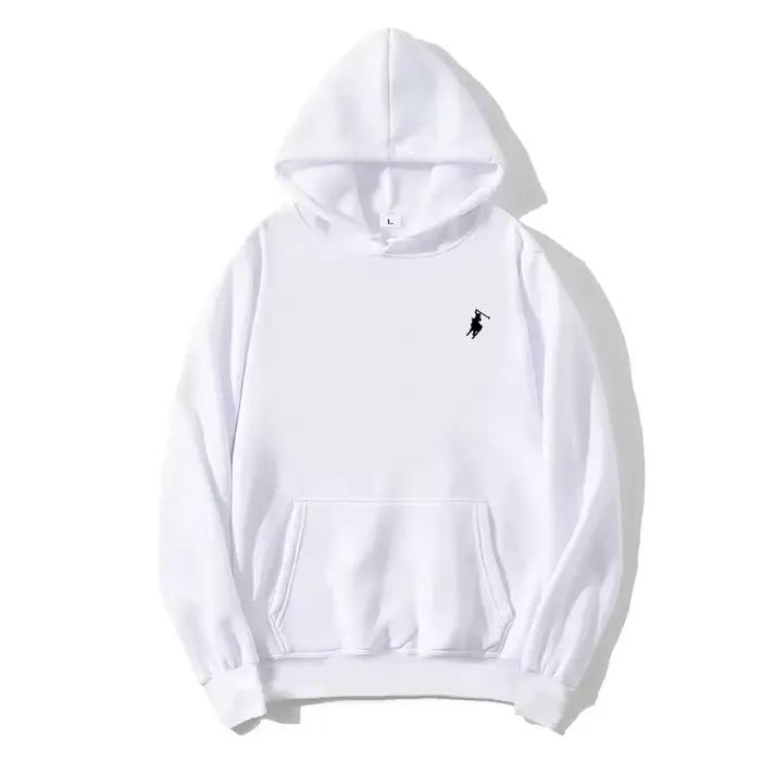 Sweat-shirt à capuche imprimé polo 2025 pour l'automne et l'hiver, adapté aux hommes et aux femmes,