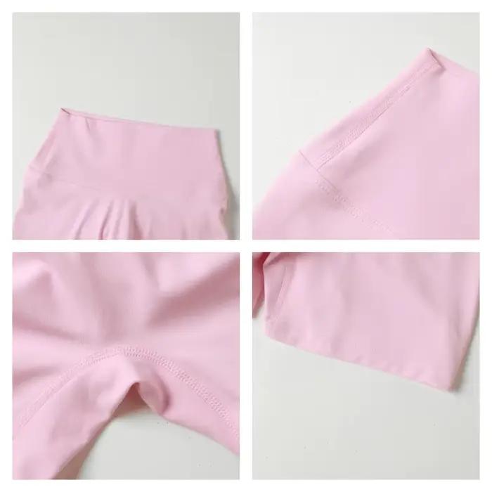 Hearuisavy Short de yoga élastique d'été, Legging de sport push-up, Short de cyclisme et d'entraînem