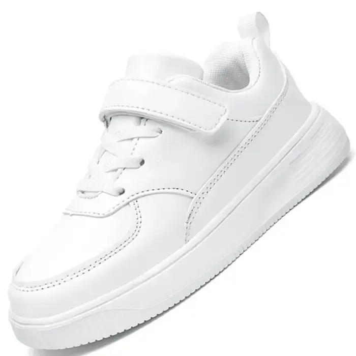 Enfants décontracté enfants blanc noir baskets chaussures mode Chaussure Enfant respirant garçons Te
