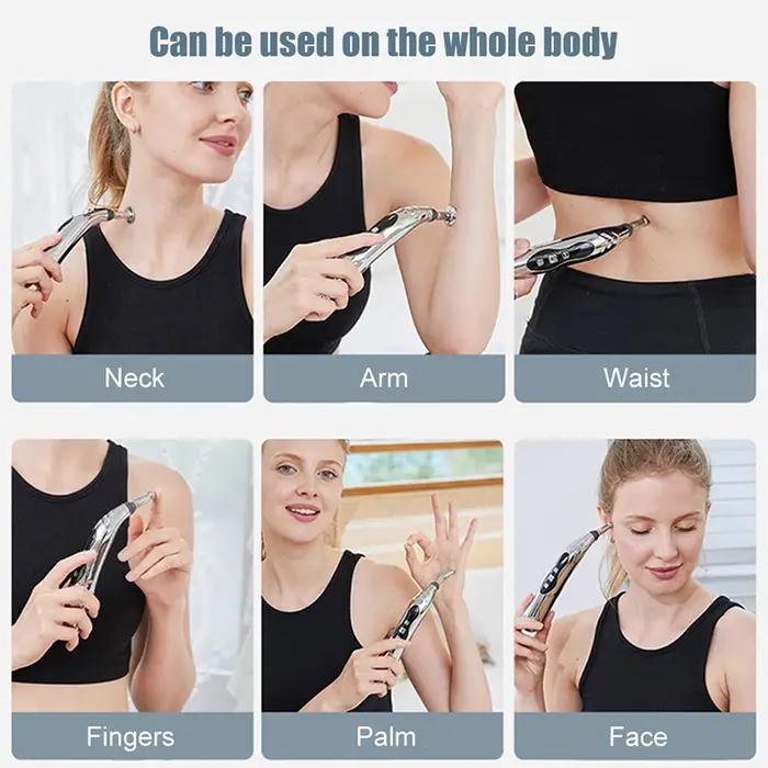 Stylo d'acupuncture énergétique méridien, thérapie par impulsions électriques, guérison des tissus p