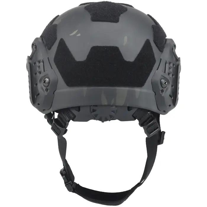 Casque de protection tactique rapide SF SUPER HIGH CUT, casque de chasse en plein air, tir CS Airsof