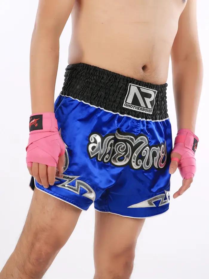 Short de boxe pour hommes Kickboxing court Muay Thai femmes enfant Arts martiaux formation équipe vê
