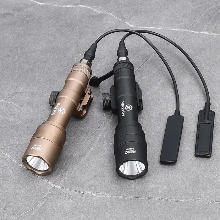 WADSN SF M600 M600C M600U Lampe torche puissante pour airsoft, chasse, éclairage de fusil de chasse,