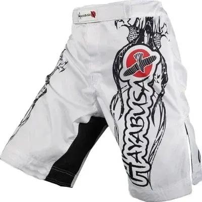 MMA noir dragon aigle sous-titres sport respirant boxe entraînement mma court kickboxing bixong shor