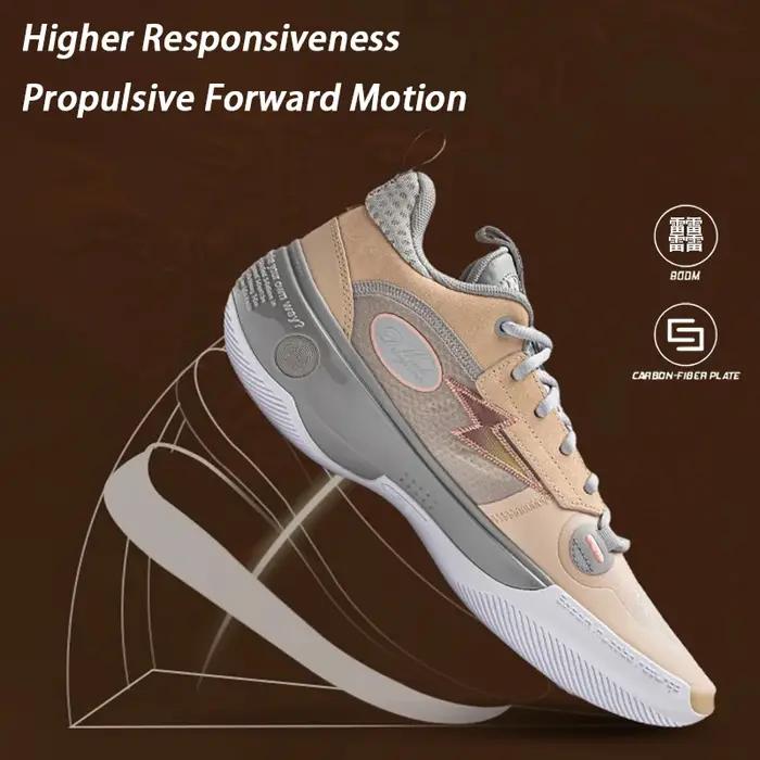 Li-Ning WAY OF WADE 10 LOW chaussures basket professionnelles hommes plaque carbone amortissant
