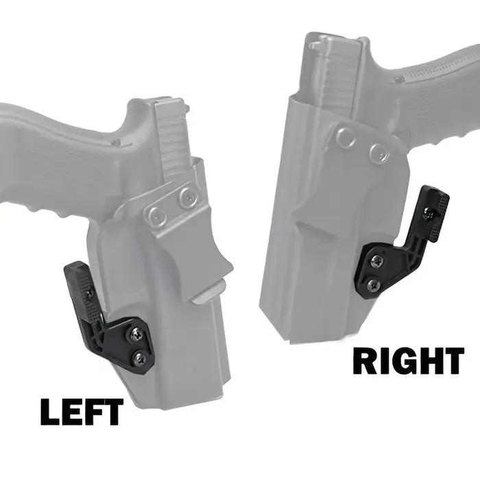 Accessoires pour étui IWB et Kydex dissimulé, kit de griffes en cuir, aile d'étui Modwing, main gauc
