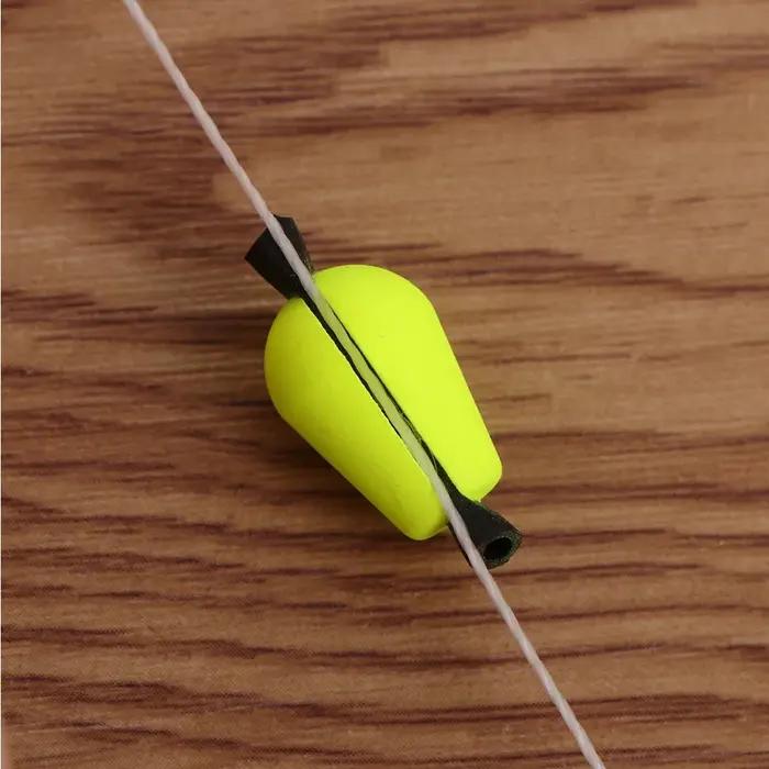 Lot de 5 flotteurs en mousse pour la pêche à la mouche, forme ovale à encliqueter