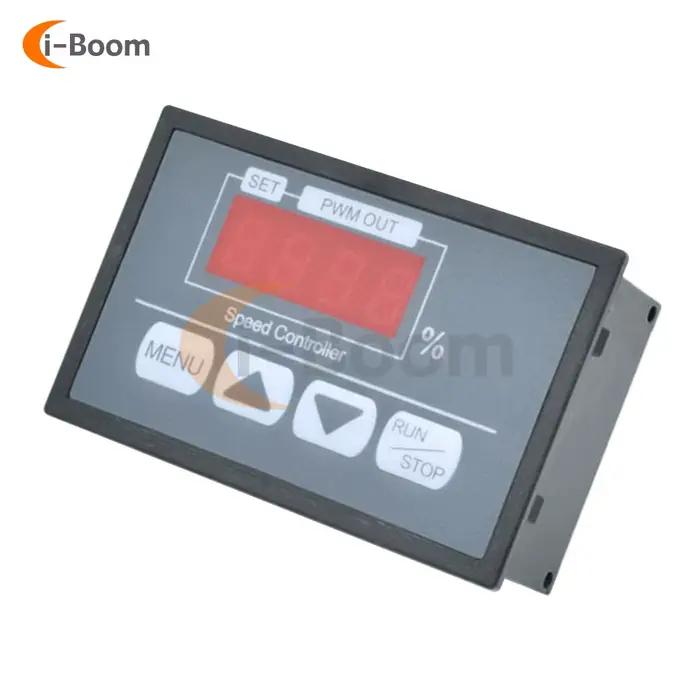 Contrôleur de vitesse de moteur PWM DC6-60V, contrôleur de puissance avec affichage numérique LED, d