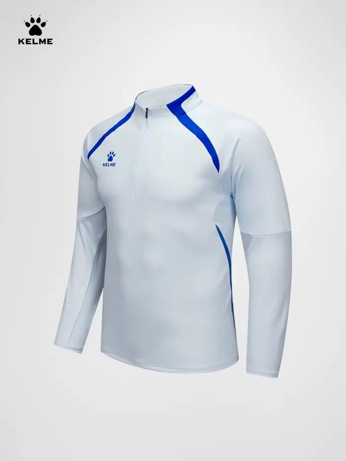 Kelme-Sweat-shirt à manches longues pour homme, sweat-shirt de sport, sweat à capuche d'entraînement