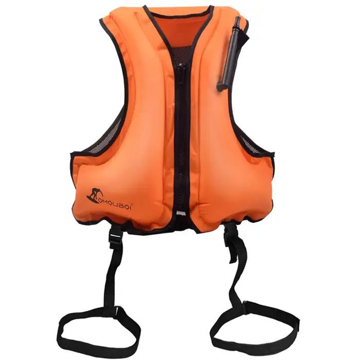 Gilet de sauvetage gonflable pour adultes, gilet de sauvetage pour natation, bateau, plongée en apné