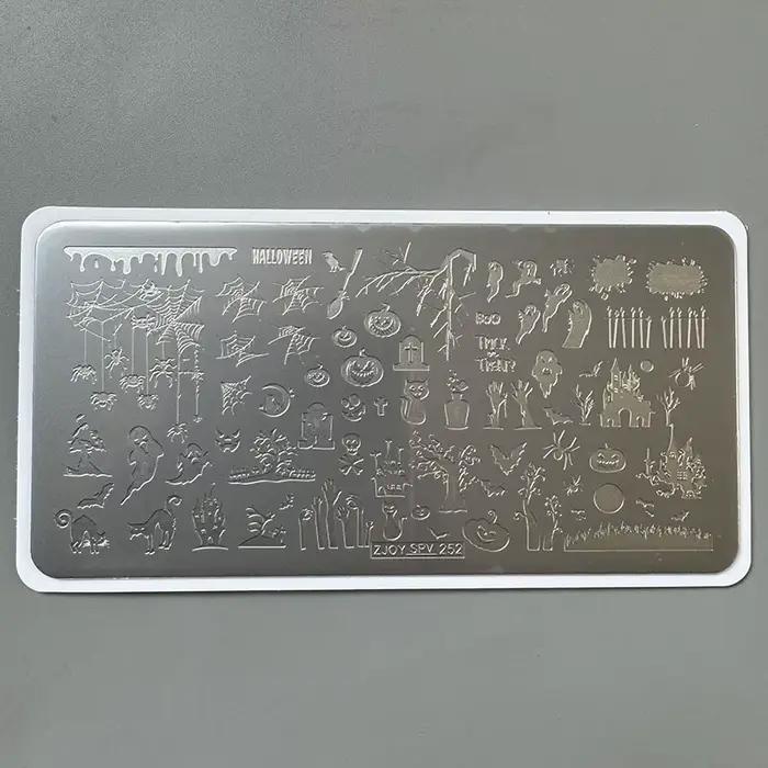 XMQ STAMPING NAIL PLATES CRUCIFIX TEMPLATES HALLOWEEN IMAGEPLATE