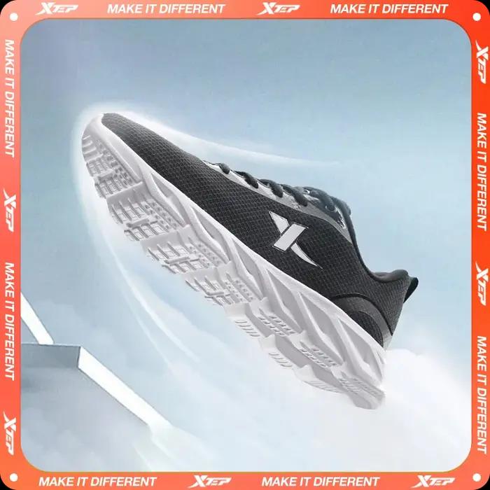 Xtep-Chaussures de course légères et respirantes pour homme, baskets de sport, de jogging, anti-baum