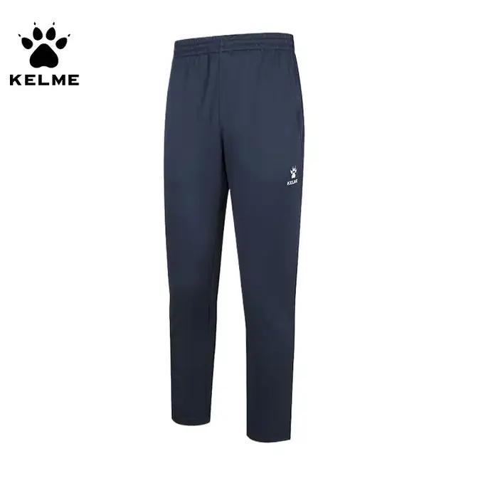 Kelme-Pantalon d'entraînement de football à haute élasticité pour homme, pantalon de course décontra