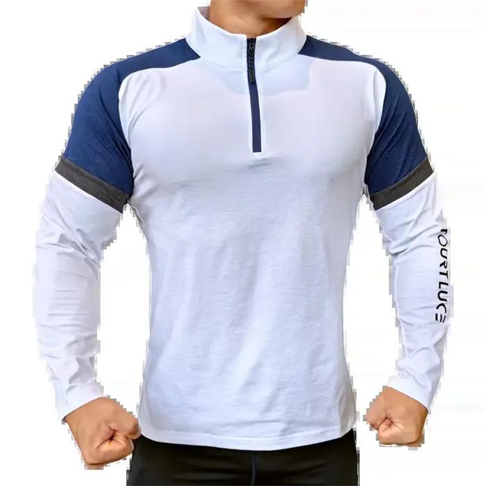 Sweat-shirt de compression pour homme - Respirant et élastique pour le jogging