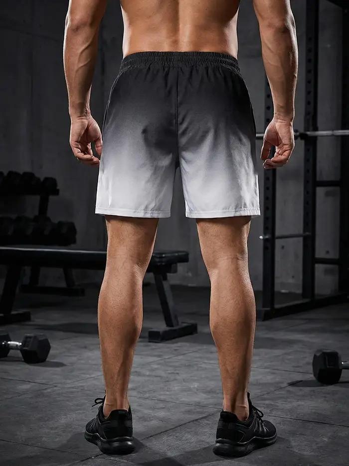 Short de course à séchage rapide pour homme avec poches zippées, short extensible, maillot de bain,