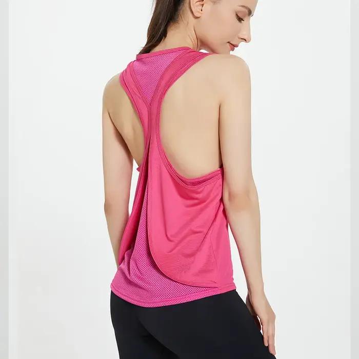 Débardeur sans manches STOUREG pour femme haut de yoga entraînement course fitness sport occasionnels