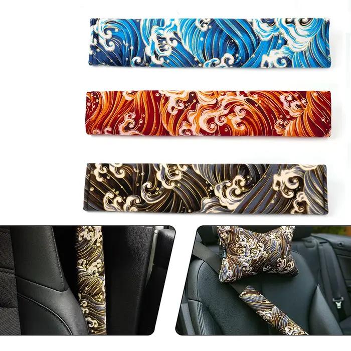 RASTP-universel 2 pièces housse de ceinture de sécurité de voiture housses de ceinture de sécurité a