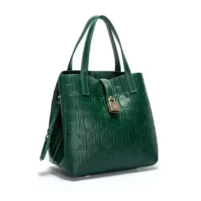 CH – sac à main de grande capacité pour femmes, sac à main avec éléments de lettres, sac à bandouliè