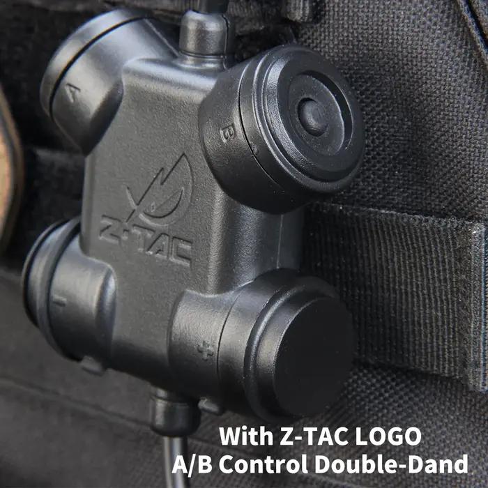 Kit accessoires radio militaire Z-TAC pour Motorola - PTT double bouton canal unique professionnel