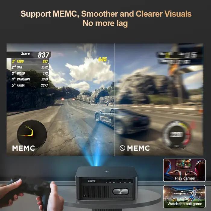 ThundeaL TD98Pro 1080P projecteur Full HD 4K Android WiFi Projetor mise au point automatique TD98 Pr