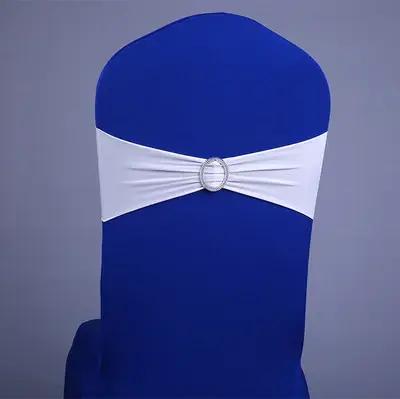 Ceinture élastique pour chaise, ceinture élastique au design fleur ronde