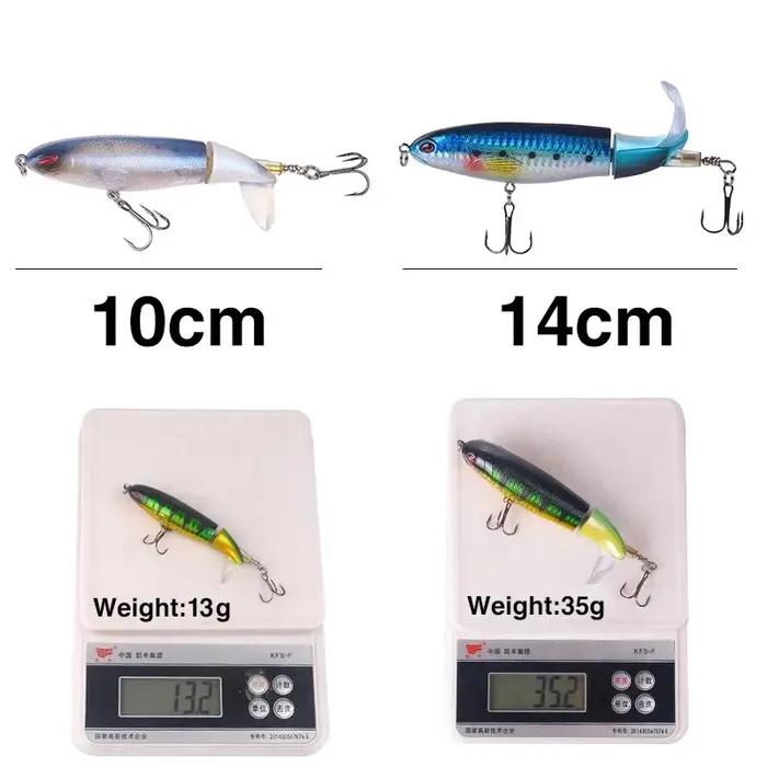 1 pièces leurre de pêche Plopper 13g/15g/35g leurres de poisson-chat pour matériel de pêche flottant