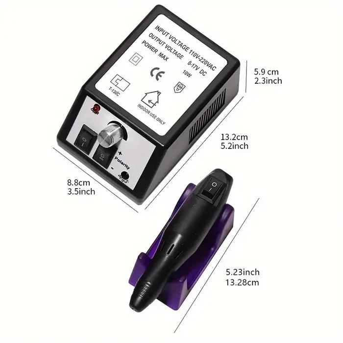 LINMANDA 20000 tr/min manucure perceuse ensemble électrique perceuse à ongles Gel dissolvant Portabl