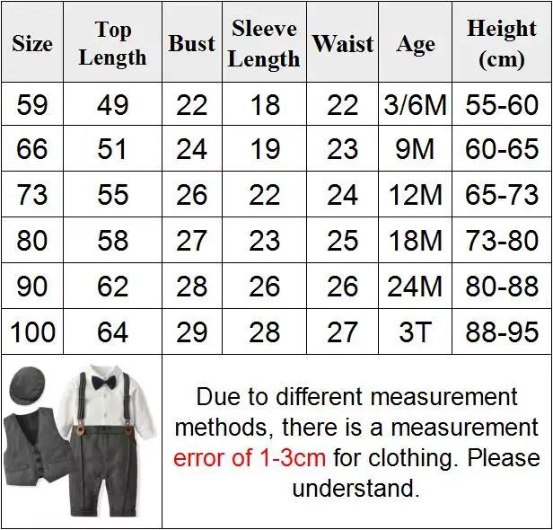 Nouveau-né garçon vêtements formels ensemble infantile garçon Gentleman anniversaire barboteuse tenu