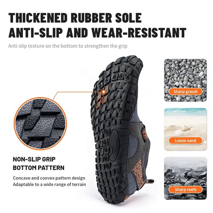 Chaussures de pataugeoire coordonnantes pour homme et femme résistantes à l'eau chaussures de sport en amont baskets de plage confortables et durables oc