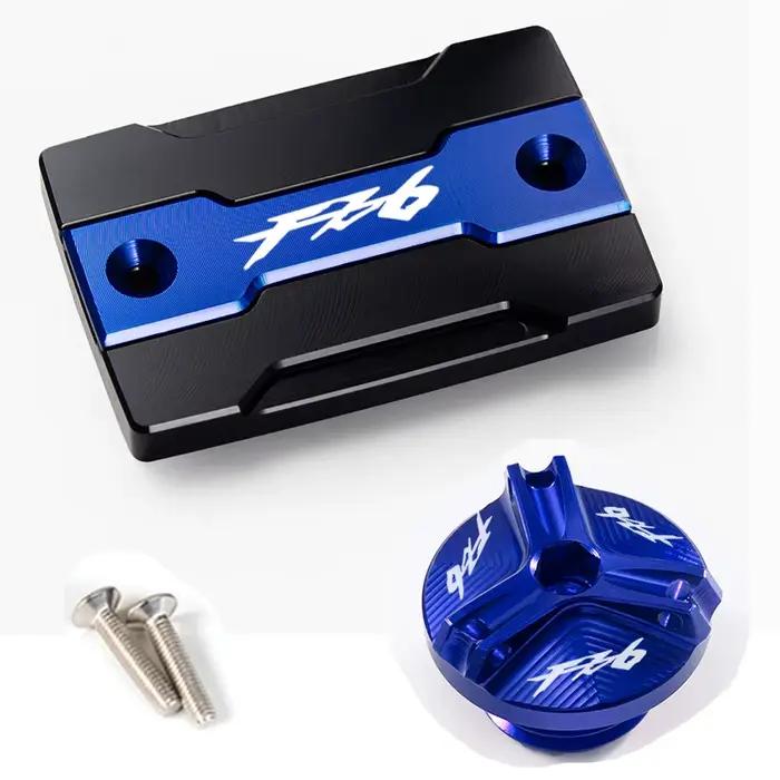 Bouchon de réservoir de liquide de frein avant et bouchon de remplissage de moteur, accessoires de P