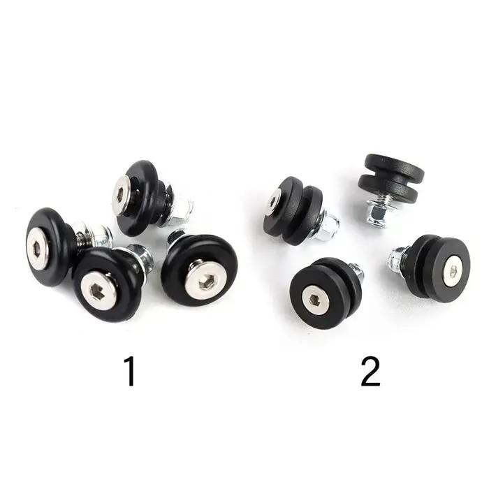 Boucle universelle de boîte arrière de moto, 4 pièces, douille de bagage arrière, support de coffre,