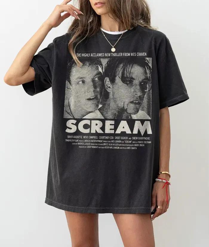 Scream Billy Stu Chemise BillyLoomis Chemise Stu Macher Scream Chemise Scream T-shirt Scream 1996 Ch