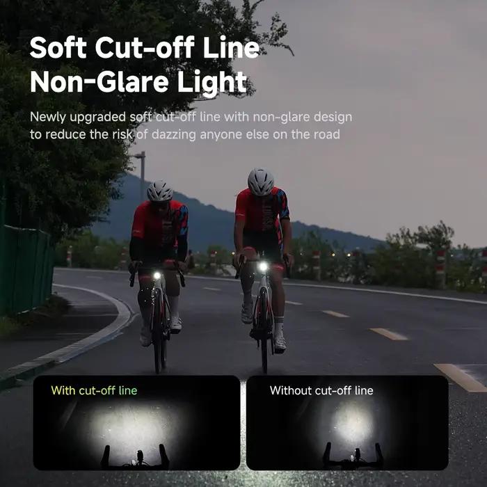 IGPSPORT VS500 feu avant de vélo intelligent 500 Lumen vtt lampe de vélo de route phare lampe de poc