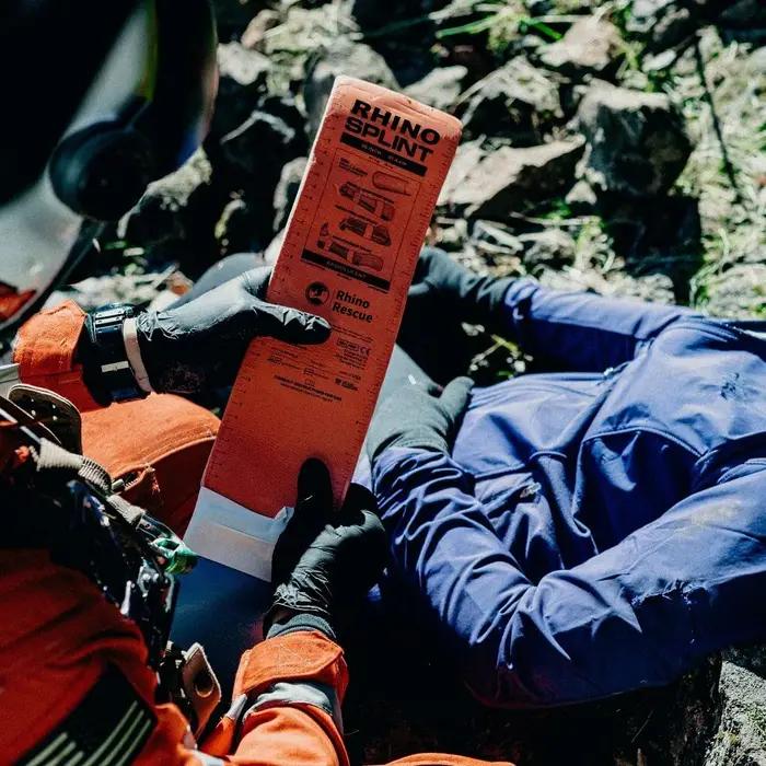 Attelle d'urgence bal 37Rescue pour le camping, premiers soins médicaux moulables, survie, léger, ré